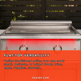 TrueFlame 30" Freestanding Gas Griddle Grill With Cart [TFG30]