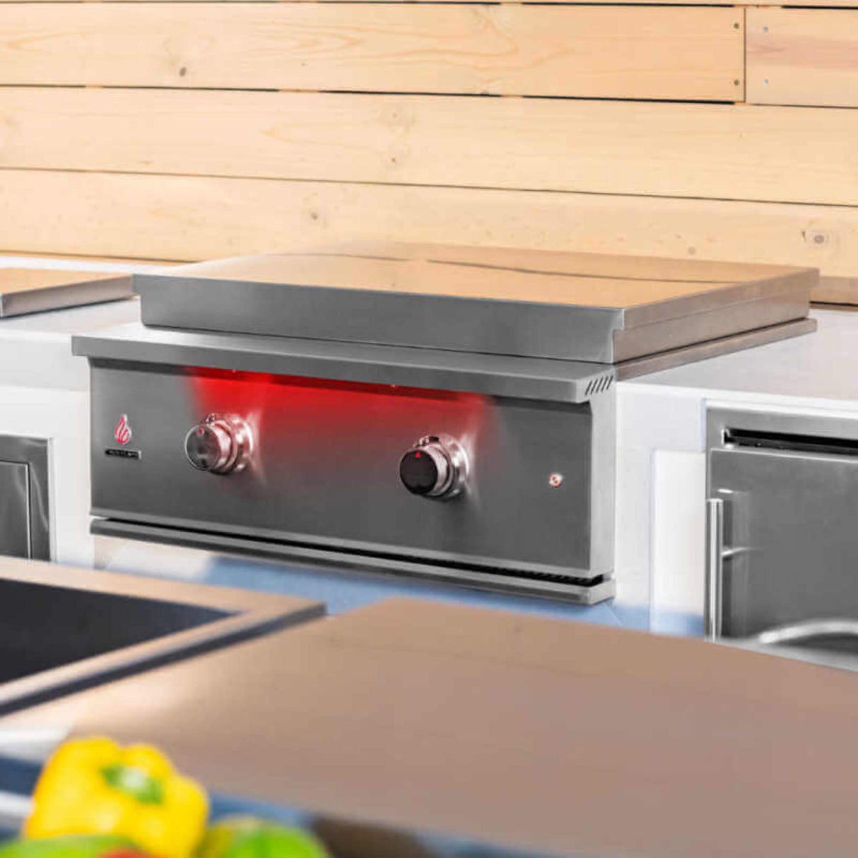 TrueFlame 30" Premium Built-In Stainless Gas Griddle Grill [TFG30]