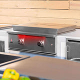 TrueFlame 30" Premium Built-In Stainless Gas Griddle Grill [TFG30]