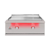 TrueFlame 30" Premium Built-In Stainless Gas Griddle Grill [TFG30]