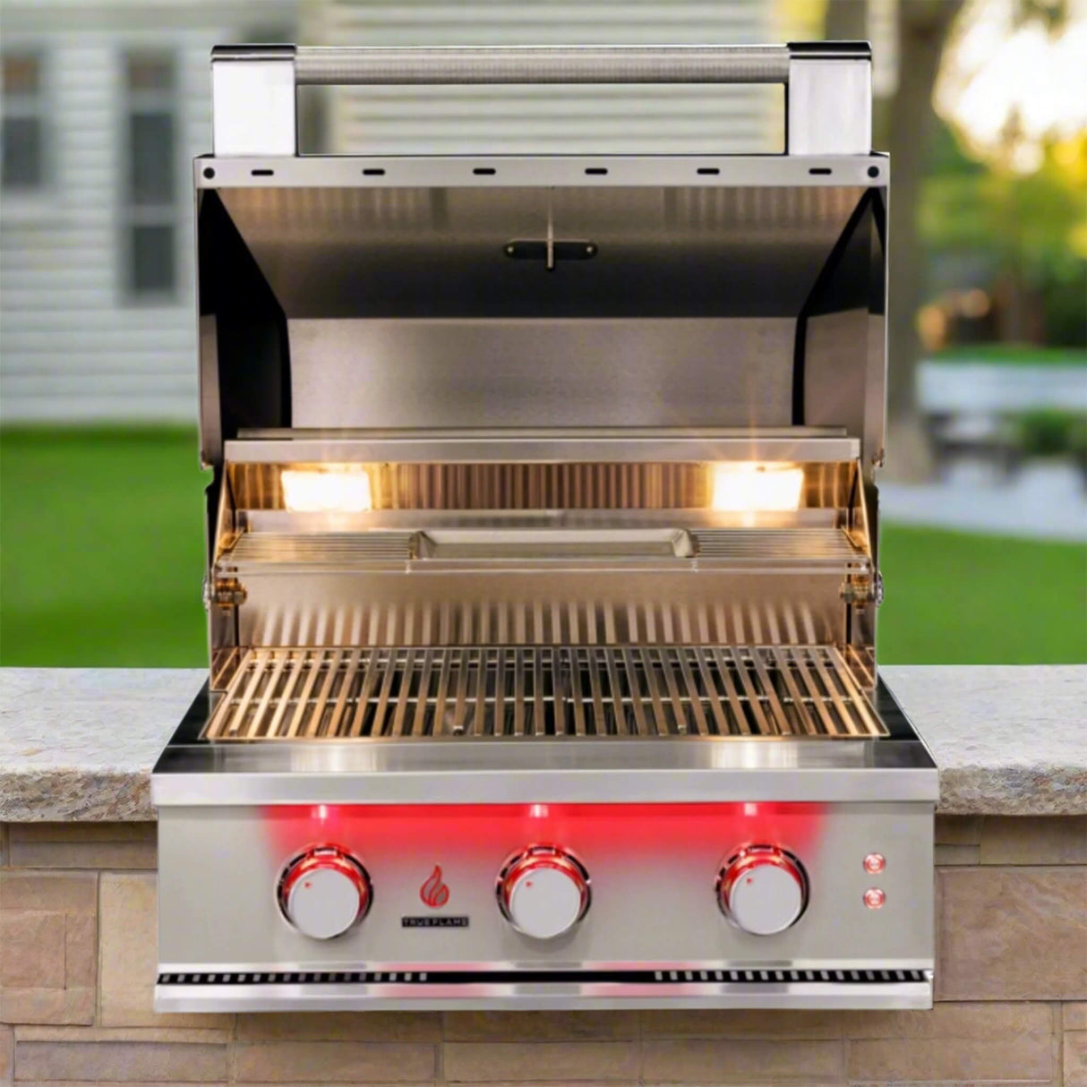 TrueFlame Luxury Built-In Gas Stainless Steel Grills [TF25/32/40]
