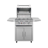TrueFlame E-Series Stainless Steel Gas Freestanding Grill With Cart [TFE25/32]