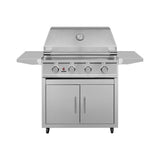 TrueFlame E-Series Stainless Steel Gas Freestanding Grill With Cart [TFE25/32]