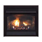 White Mountain Hearth (Empire) Vail 26-Inch Vent-Free Propane/Natural Gas Fireplace With Outer Frame, Hood, Louvers & Log Set