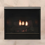 White Mountain Hearth (Empire) Tahoe 42-Inch Clean Face Direct Vent Deluxe Millivolt Fireplace [DVCD42FP30N/71P]