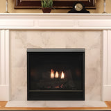 White Mountain Hearth (Empire) Tahoe 42-Inch Clean Face Direct Vent Deluxe Millivolt Fireplace [DVCD42FP30N/71P]
