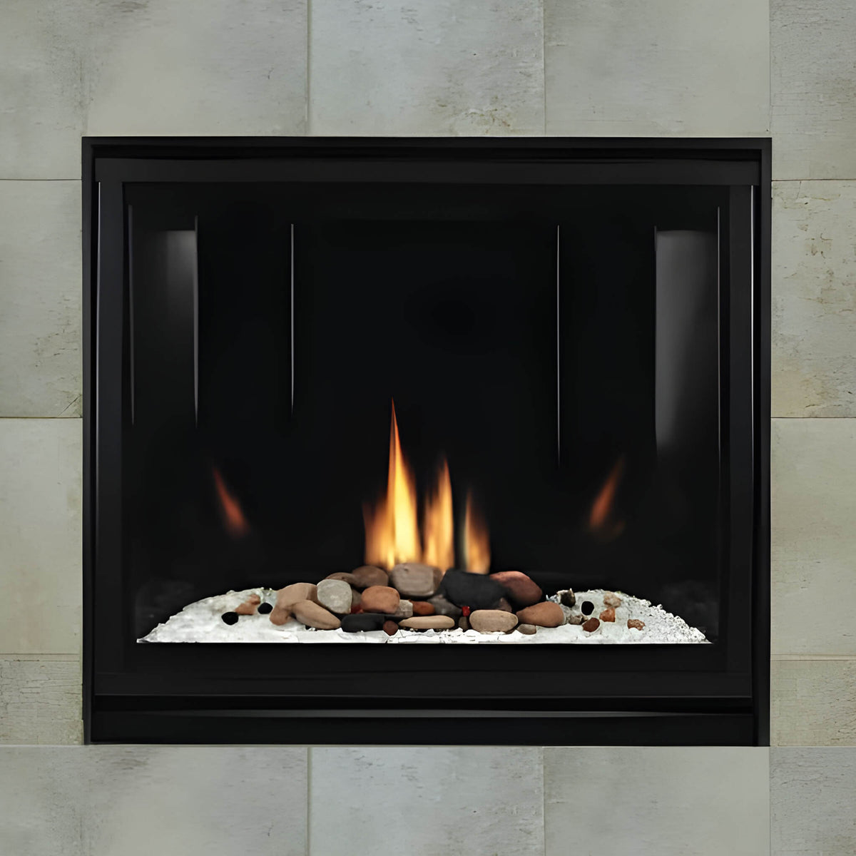 White Mountain Hearth (Empire) Tahoe 42-Inch Direct Vent Clean Face Contemporary Premium Gas Fireplace [DVCC42BP72P]