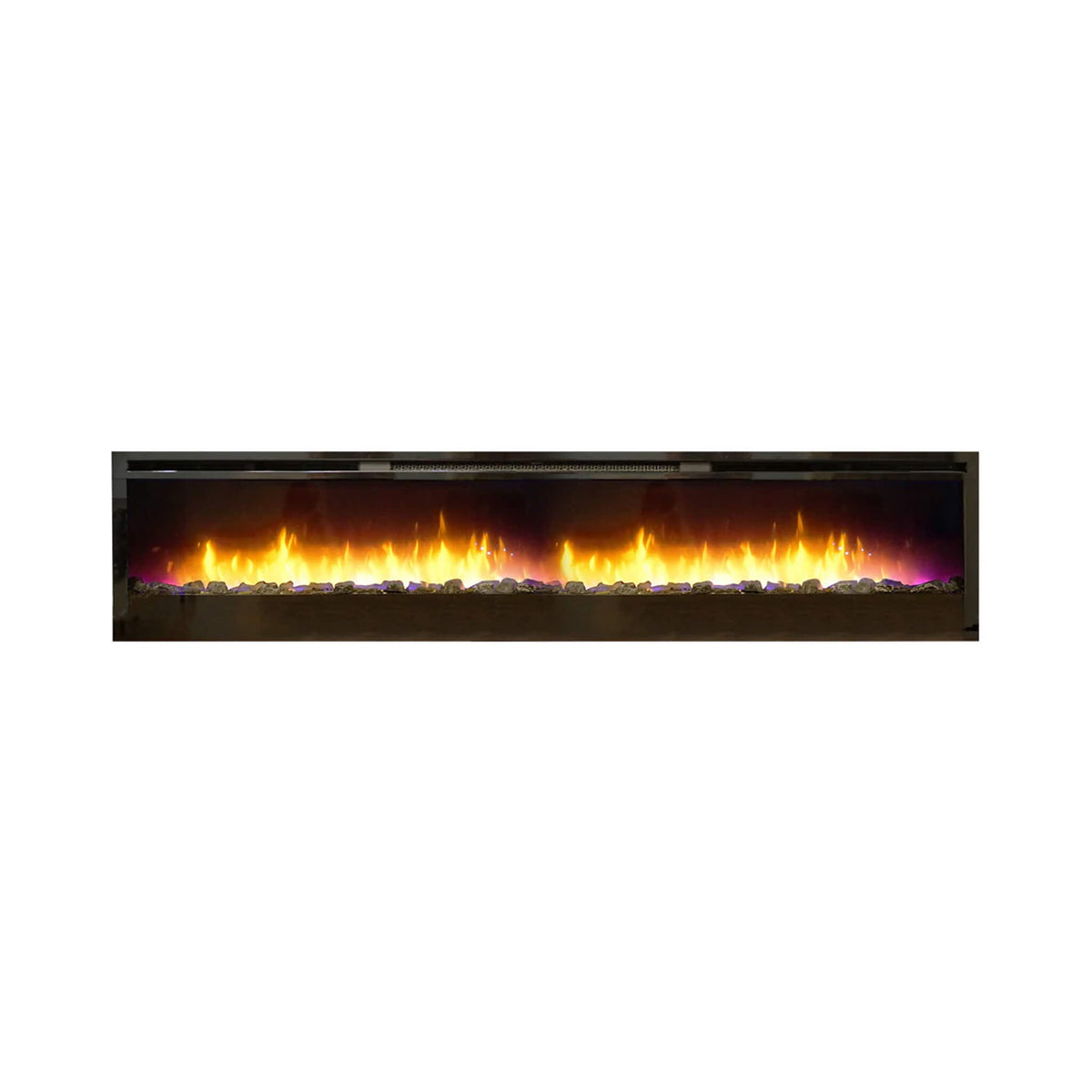 White Mountain Hearth (Empire) Nexfire 74-Inch Contemporary Linear Electric Wall Mount Fireplace [EBL74]