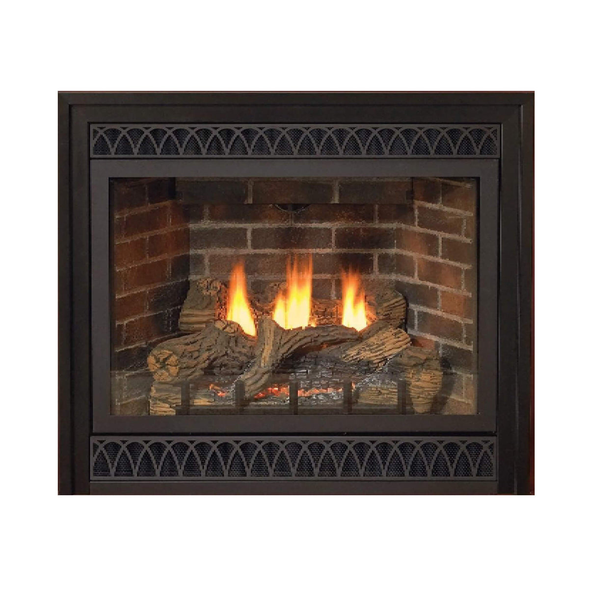 White Mountain Hearth (Empire) Tahoe 32-Inch Direct Vent Deluxe Fireplace With On/Off Switch [DVD32FP]