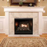 White Mountain Hearth (Empire) Tahoe Clean Face Direct Vent Deluxe Fireplace With Millivolt Control And On/Off Switch [DVCD32FP30N/P]