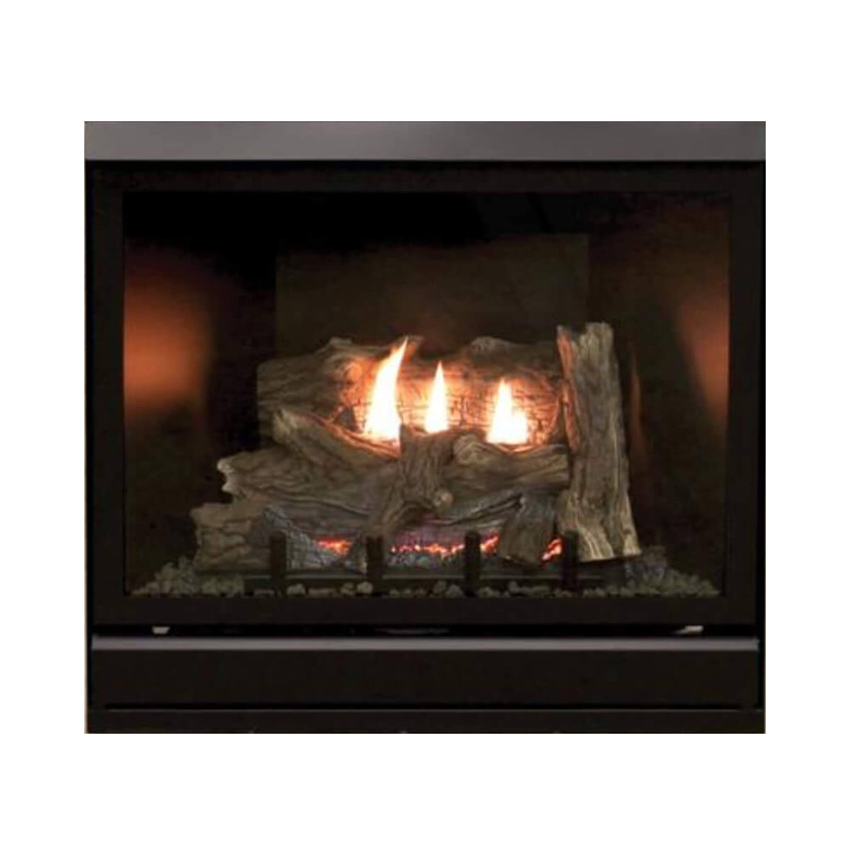 White Mountain Hearth (Empire) Tahoe Clean Face Direct Vent Deluxe Fireplace With Millivolt Control And On/Off Switch [DVCD32FP30N/P]